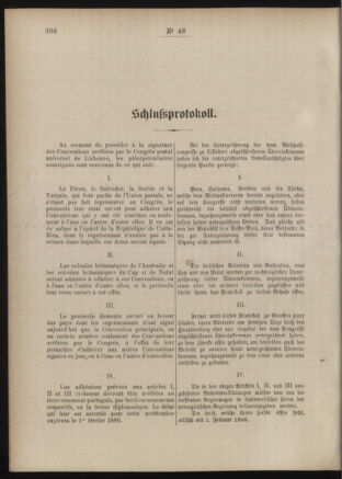 Post- und Telegraphen-Verordnungsblatt für das Verwaltungsgebiet des K.-K. Handelsministeriums 18860504 Seite: 12