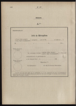 Post- und Telegraphen-Verordnungsblatt für das Verwaltungsgebiet des K.-K. Handelsministeriums 18860504 Seite: 38