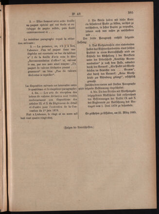 Post- und Telegraphen-Verordnungsblatt für das Verwaltungsgebiet des K.-K. Handelsministeriums 18860504 Seite: 91