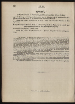 Post- und Telegraphen-Verordnungsblatt für das Verwaltungsgebiet des K.-K. Handelsministeriums 18860508 Seite: 4