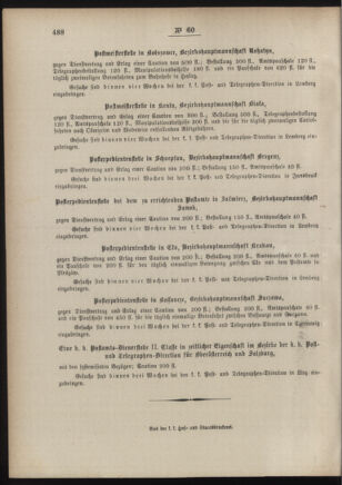 Post- und Telegraphen-Verordnungsblatt für das Verwaltungsgebiet des K.-K. Handelsministeriums 18860602 Seite: 4