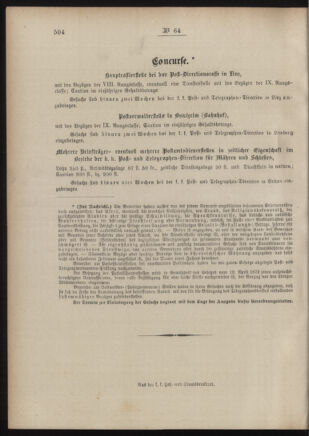 Post- und Telegraphen-Verordnungsblatt für das Verwaltungsgebiet des K.-K. Handelsministeriums 18860614 Seite: 4