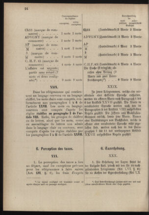 Post- und Telegraphen-Verordnungsblatt für das Verwaltungsgebiet des K.-K. Handelsministeriums 18860701 Seite: 42