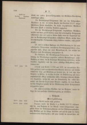 Post- und Telegraphen-Verordnungsblatt für das Verwaltungsgebiet des K.-K. Handelsministeriums 18860701 Seite: 6