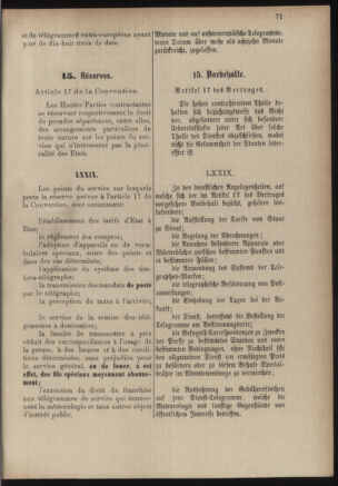 Post- und Telegraphen-Verordnungsblatt für das Verwaltungsgebiet des K.-K. Handelsministeriums 18860701 Seite: 89