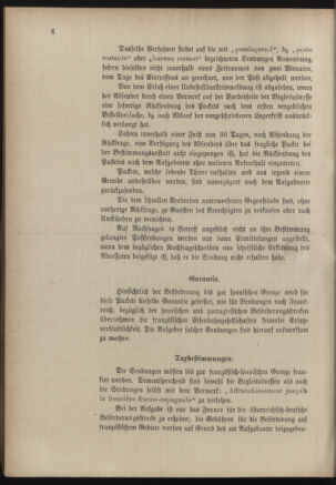 Post- und Telegraphen-Verordnungsblatt für das Verwaltungsgebiet des K.-K. Handelsministeriums 18860702 Seite: 10