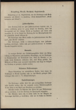 Post- und Telegraphen-Verordnungsblatt für das Verwaltungsgebiet des K.-K. Handelsministeriums 18860702 Seite: 13