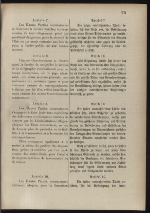 Post- und Telegraphen-Verordnungsblatt für das Verwaltungsgebiet des K.-K. Handelsministeriums 18860812 Seite: 11