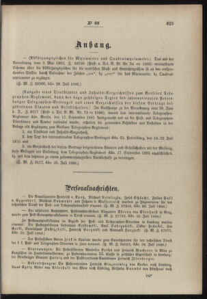 Post- und Telegraphen-Verordnungsblatt für das Verwaltungsgebiet des K.-K. Handelsministeriums 18860812 Seite: 3