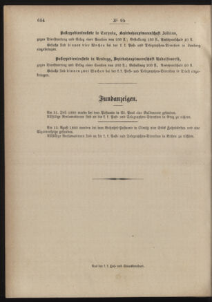 Post- und Telegraphen-Verordnungsblatt für das Verwaltungsgebiet des K.-K. Handelsministeriums 18860828 Seite: 4