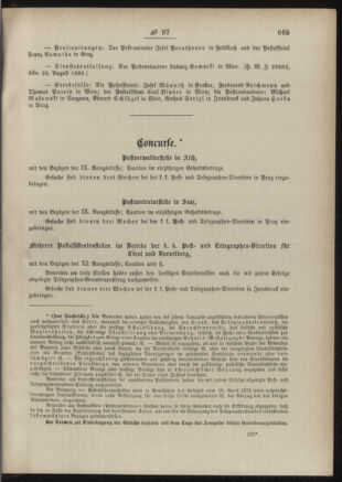 Post- und Telegraphen-Verordnungsblatt für das Verwaltungsgebiet des K.-K. Handelsministeriums 18860905 Seite: 3