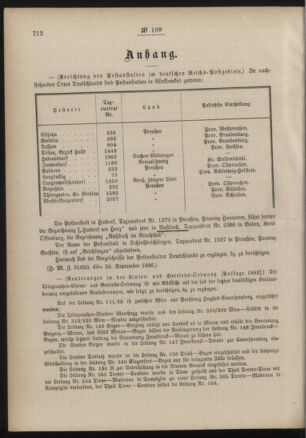 Post- und Telegraphen-Verordnungsblatt für das Verwaltungsgebiet des K.-K. Handelsministeriums 18861008 Seite: 2