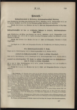 Post- und Telegraphen-Verordnungsblatt für das Verwaltungsgebiet des K.-K. Handelsministeriums 18861017 Seite: 3