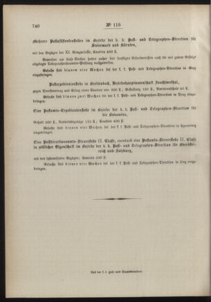 Post- und Telegraphen-Verordnungsblatt für das Verwaltungsgebiet des K.-K. Handelsministeriums 18861025 Seite: 4