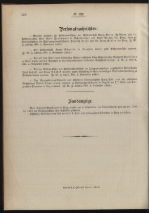 Post- und Telegraphen-Verordnungsblatt für das Verwaltungsgebiet des K.-K. Handelsministeriums 18861113 Seite: 4