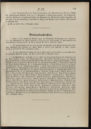 Post- und Telegraphen-Verordnungsblatt für das Verwaltungsgebiet des K.-K. Handelsministeriums 18861118 Seite: 3