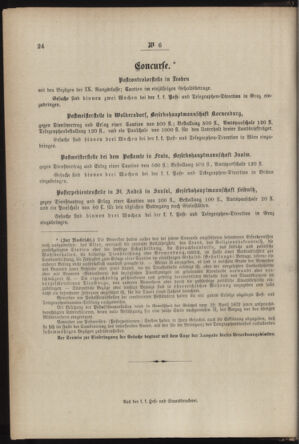 Post- und Telegraphen-Verordnungsblatt für das Verwaltungsgebiet des K.-K. Handelsministeriums 18870128 Seite: 4