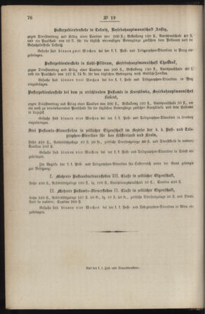 Post- und Telegraphen-Verordnungsblatt für das Verwaltungsgebiet des K.-K. Handelsministeriums 18870314 Seite: 4