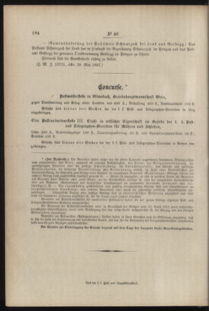 Post- und Telegraphen-Verordnungsblatt für das Verwaltungsgebiet des K.-K. Handelsministeriums 18870611 Seite: 4