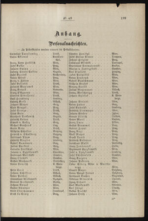 Post- und Telegraphen-Verordnungsblatt für das Verwaltungsgebiet des K.-K. Handelsministeriums 18870616 Seite: 3