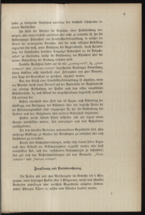 Post- und Telegraphen-Verordnungsblatt für das Verwaltungsgebiet des K.-K. Handelsministeriums 18870624 Seite: 13