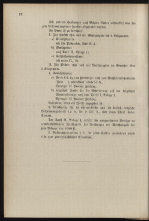 Post- und Telegraphen-Verordnungsblatt für das Verwaltungsgebiet des K.-K. Handelsministeriums 18870624 Seite: 14