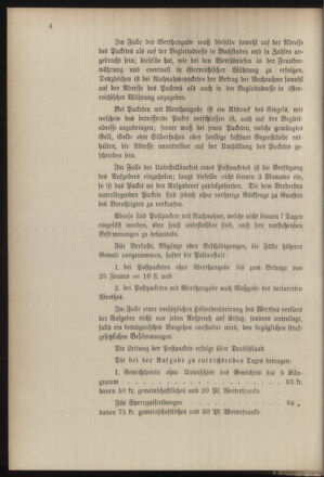 Post- und Telegraphen-Verordnungsblatt für das Verwaltungsgebiet des K.-K. Handelsministeriums 18870624 Seite: 22