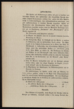 Post- und Telegraphen-Verordnungsblatt für das Verwaltungsgebiet des K.-K. Handelsministeriums 18870624 Seite: 34