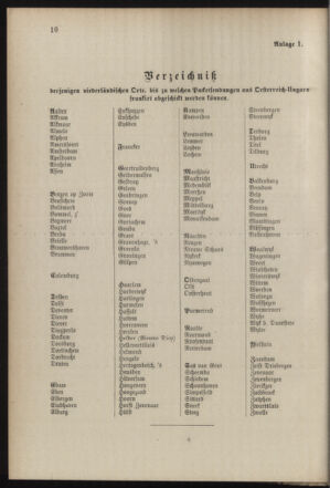 Post- und Telegraphen-Verordnungsblatt für das Verwaltungsgebiet des K.-K. Handelsministeriums 18870624 Seite: 38