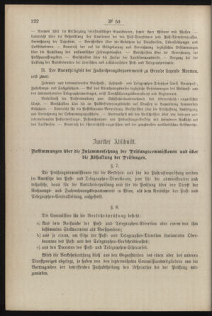 Post- und Telegraphen-Verordnungsblatt für das Verwaltungsgebiet des K.-K. Handelsministeriums 18870625 Seite: 10