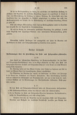 Post- und Telegraphen-Verordnungsblatt für das Verwaltungsgebiet des K.-K. Handelsministeriums 18870625 Seite: 13