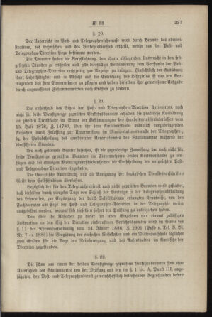 Post- und Telegraphen-Verordnungsblatt für das Verwaltungsgebiet des K.-K. Handelsministeriums 18870625 Seite: 15