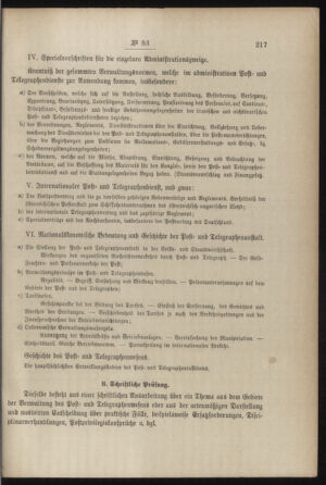 Post- und Telegraphen-Verordnungsblatt für das Verwaltungsgebiet des K.-K. Handelsministeriums 18870625 Seite: 5