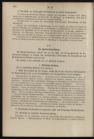 Post- und Telegraphen-Verordnungsblatt für das Verwaltungsgebiet des K.-K. Handelsministeriums 18870625 Seite: 8