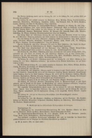 Post- und Telegraphen-Verordnungsblatt für das Verwaltungsgebiet des K.-K. Handelsministeriums 18870716 Seite: 2