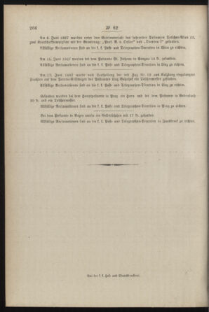 Post- und Telegraphen-Verordnungsblatt für das Verwaltungsgebiet des K.-K. Handelsministeriums 18870716 Seite: 4