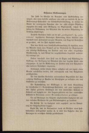 Post- und Telegraphen-Verordnungsblatt für das Verwaltungsgebiet des K.-K. Handelsministeriums 18870724 Seite: 20