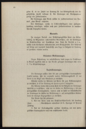 Post- und Telegraphen-Verordnungsblatt für das Verwaltungsgebiet des K.-K. Handelsministeriums 18870724 Seite: 54