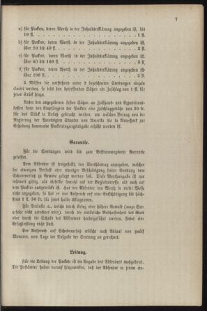 Post- und Telegraphen-Verordnungsblatt für das Verwaltungsgebiet des K.-K. Handelsministeriums 18870825 Seite: 11