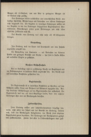 Post- und Telegraphen-Verordnungsblatt für das Verwaltungsgebiet des K.-K. Handelsministeriums 18870825 Seite: 9