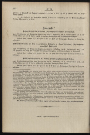 Post- und Telegraphen-Verordnungsblatt für das Verwaltungsgebiet des K.-K. Handelsministeriums 18871008 Seite: 4