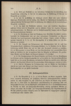 Post- und Telegraphen-Verordnungsblatt für das Verwaltungsgebiet des K.-K. Handelsministeriums 18871012 Seite: 4