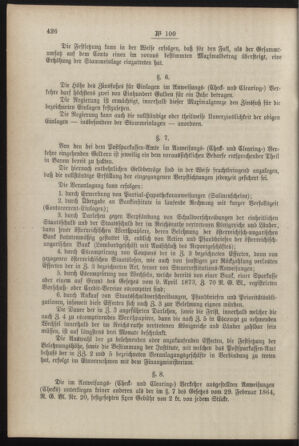 Post- und Telegraphen-Verordnungsblatt für das Verwaltungsgebiet des K.-K. Handelsministeriums 18871204 Seite: 4