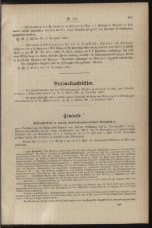 Post- und Telegraphen-Verordnungsblatt für das Verwaltungsgebiet des K.-K. Handelsministeriums 18871221 Seite: 3