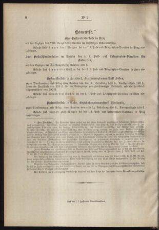 Post- und Telegraphen-Verordnungsblatt für das Verwaltungsgebiet des K.-K. Handelsministeriums 18880112 Seite: 4