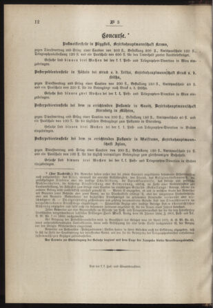 Post- und Telegraphen-Verordnungsblatt für das Verwaltungsgebiet des K.-K. Handelsministeriums 18880115 Seite: 4