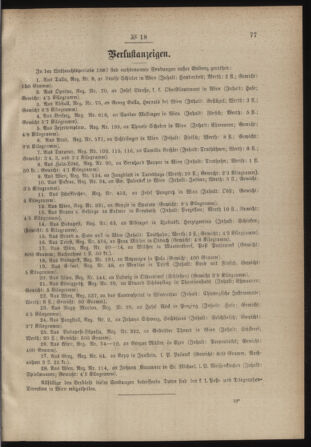 Post- und Telegraphen-Verordnungsblatt für das Verwaltungsgebiet des K.-K. Handelsministeriums 18880306 Seite: 3