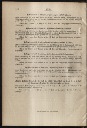 Post- und Telegraphen-Verordnungsblatt für das Verwaltungsgebiet des K.-K. Handelsministeriums 18880328 Seite: 4