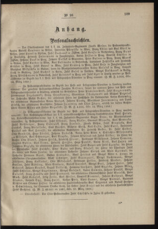 Post- und Telegraphen-Verordnungsblatt für das Verwaltungsgebiet des K.-K. Handelsministeriums 18880404 Seite: 3