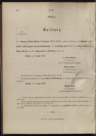 Post- und Telegraphen-Verordnungsblatt für das Verwaltungsgebiet des K.-K. Handelsministeriums 18880518 Seite: 8